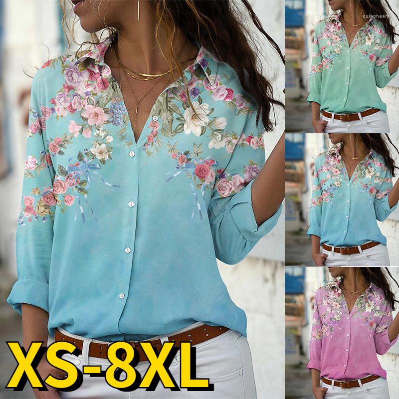 Women's Blouses 2022 Women's Shirt Fashionable Casual V-neck Loose Tops Autumn Winter Everyday Sexy Floral Print Button Long Sleeve, Green
Women's Blouses 2022 Women's Shirt Fashionable Casual V-neck Loose Tops Autumn Winter Everyday Sexy Floral Print Button Long Sleeve, Green