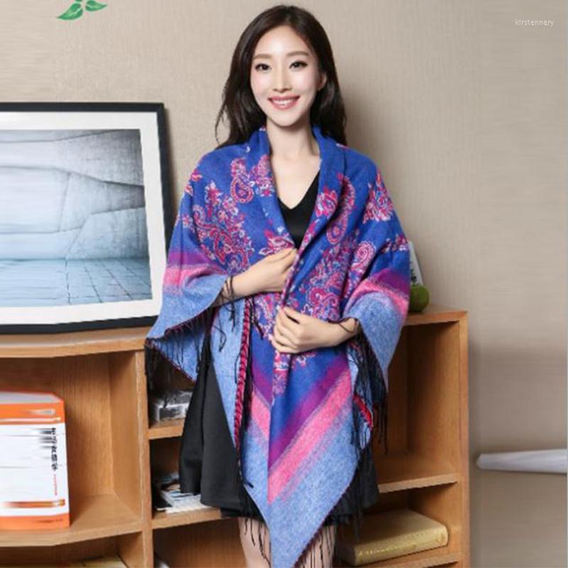 Scarves Thick Warm Purple/Pink 5 Colors Winter Shawls Wool Cashmere Large Square Blanket Cloak National Lady Casual Wrap Outwear
Scarves Thick Warm Purple/Pink 5 Colors Winter Shawls Wool Cashmere Large Square Blanket Cloak National Lady Casual Wrap Outwear