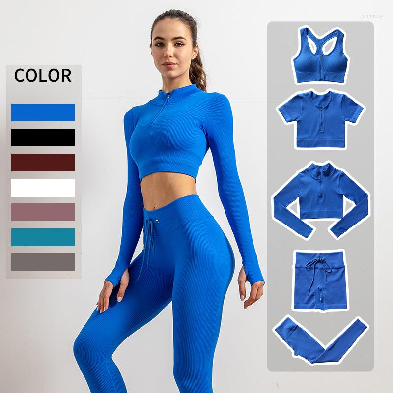 Active Sets 2/5pcs Ribbed Yoga Set Zipper Crop Tshirt High Waist Sport Shorts Suit Workout Clothes Woman Seamless Fitness Outfits, White 2pcs set
Active Sets 2/5pcs Ribbed Yoga Set Zipper Crop Tshirt High Waist Sport Shorts Suit Workout Clothes Woman Seamless Fitness Outfits, White 2pcs set