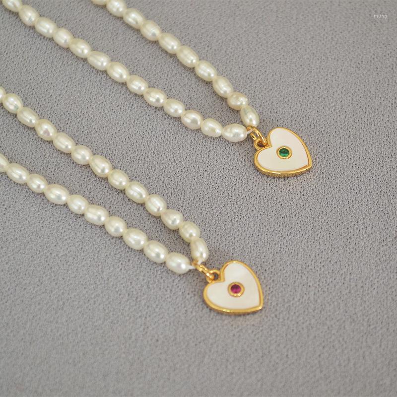 Choker CMajor 2022 Latest Trendy Copper Jewelry Fresh Water Pearl Heart Shell Pendant Fashion Strand Chocker Necklace For Women
Choker CMajor 2022 Latest Trendy Copper Jewelry Fresh Water Pearl Heart Shell Pendant Fashion Strand Chocker Necklace For Women