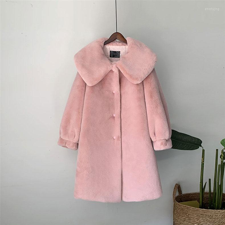 Women' Fur 2022 Winter Women Faux Thick Coat Warm Turn Down Collar Jacket Casual Loose Solid Overcoat Femme Streetwear, Beige
Women' Fur 2022 Winter Women Faux Thick Coat Warm Turn Down Collar Jacket Casual Loose Solid Overcoat Femme Streetwear, Beige