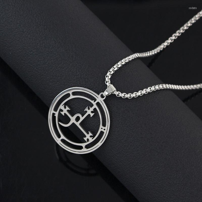 Chains Stainless Steel Solomon Pendant Color Necklace Demon Men/Women Silver Satan LILITH Pendants Gift
Chains Stainless Steel Solomon Pendant Color Necklace Demon Men/Women Silver Satan LILITH Pendants Gift