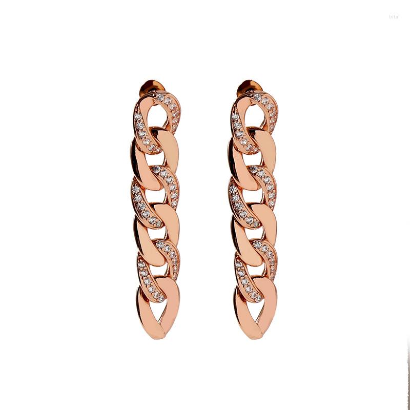 Dangle Earrings Top Quality Classic Thick Chain Drop Micro Mosaic Zirconia 3 Gold Color Women Fashion Jewelry
Dangle Earrings Top Quality Classic Thick Chain Drop Micro Mosaic Zirconia 3 Gold Color Women Fashion Jewelry
