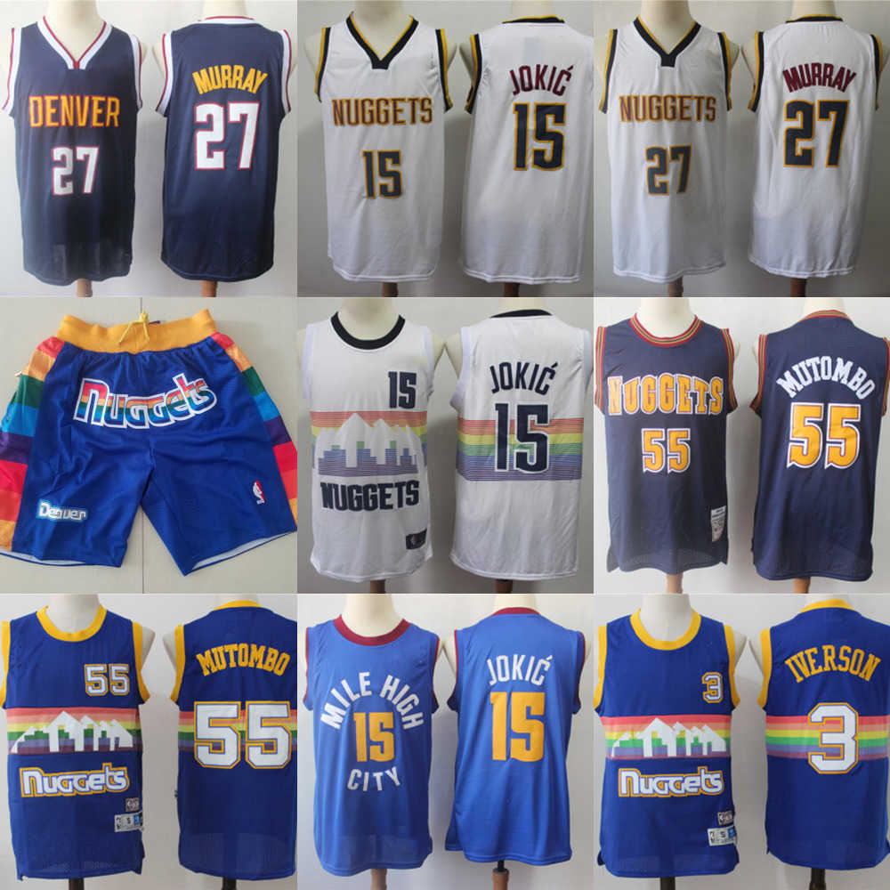 Denver''Nuggets''MEN Jersey Dikembe 55 Mutombo Allen''3''Iverson Nikola 15 JOKIC''Jamal 27 Murray Basketball Jerseys, Color
Denver''Nuggets''MEN Jersey Dikembe 55 Mutombo Allen''3''Iverson Nikola 15 JOKIC''Jamal 27 Murray Basketball Jerseys, Color