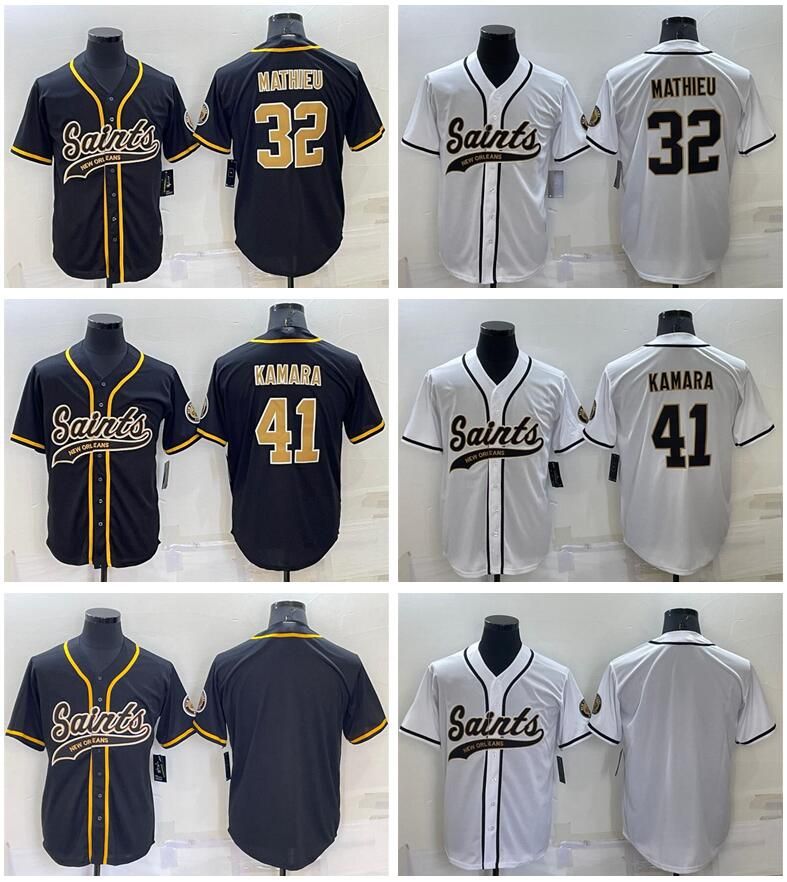 CUSTOM Stitched Football jersey New Orleans''Saints''41 Alvin Kamara 32 Mathieu 12 Olave baseball Untouchable jerseys, With logo
CUSTOM Stitched Football jersey New Orleans''Saints''41 Alvin Kamara 32 Mathieu 12 Olave baseball Untouchable jerseys, With logo