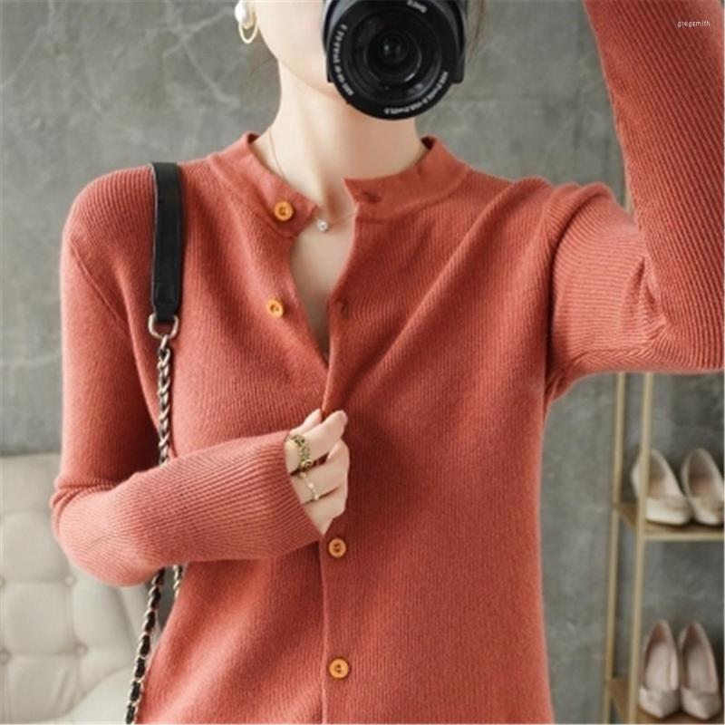 Women's Jackets 2022 Korean Fashion Sweater Round Neck Wool Cardigan Knitted Solid Color Version Loose Jacket Basic Coats ZY5695, Beige
Women's Jackets 2022 Korean Fashion Sweater Round Neck Wool Cardigan Knitted Solid Color Version Loose Jacket Basic Coats ZY5695, Beige