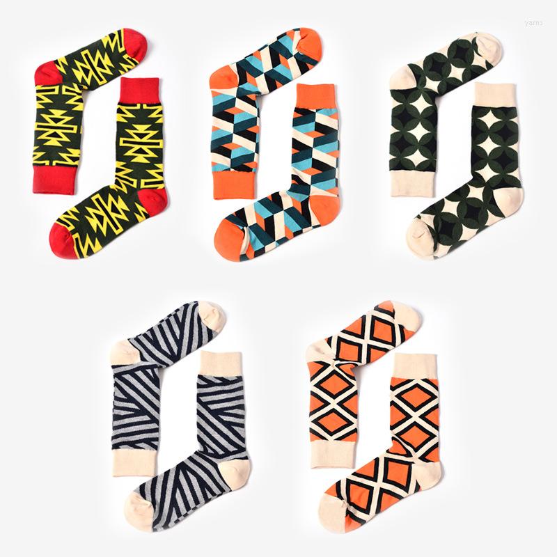 Men's Socks COCOTEKK Brand Original Men Fashion Trend Hip Hop Geometric Shape Pattern Cotton Funny Striped Colorful Wedding Sock
Men's Socks COCOTEKK Brand Original Men Fashion Trend Hip Hop Geometric Shape Pattern Cotton Funny Striped Colorful Wedding Sock