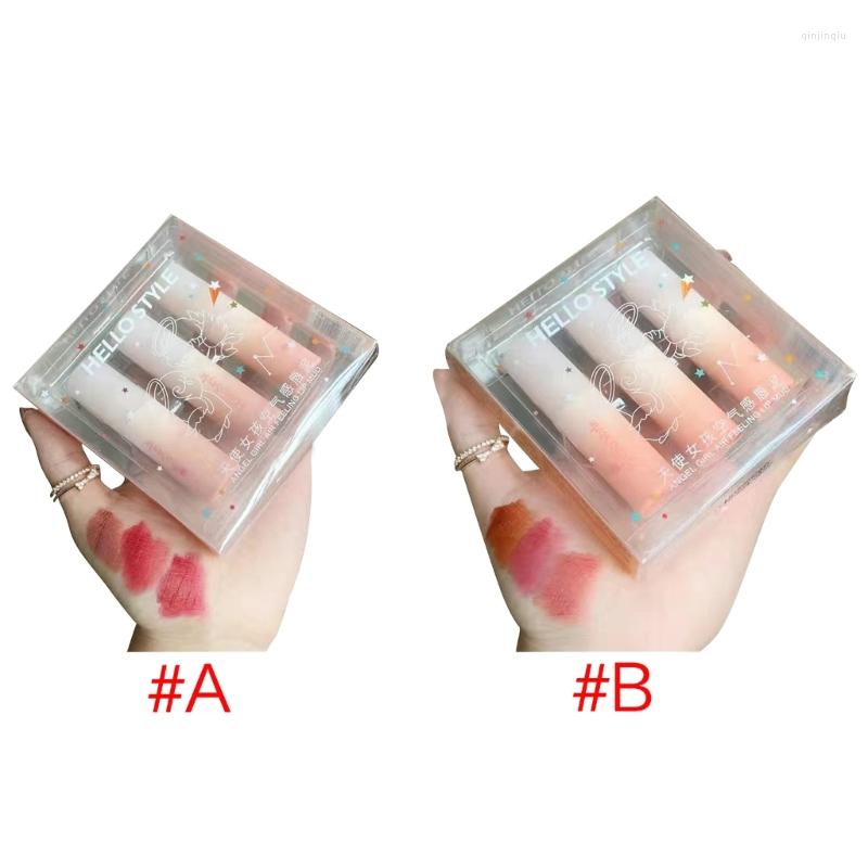 Lip Gloss 3 Pcs Sweet Liquid Lipstick Set Matte Velvet Glaze Waterproof Long Lasting Non-marking Natural Cosmetic Kit, B set
Lip Gloss 3 Pcs Sweet Liquid Lipstick Set Matte Velvet Glaze Waterproof Long Lasting Non-marking Natural Cosmetic Kit, B set