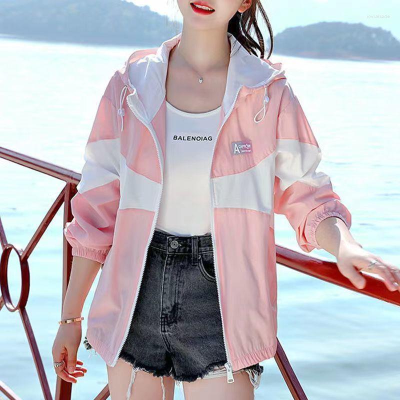 Women's Jackets Coat Women Jacket Women's Stitching Sunscreen Clothing 2022 Summer Ins Hooded Korean Light And Breathable Thin, Pink
Women's Jackets Coat Women Jacket Women's Stitching Sunscreen Clothing 2022 Summer Ins Hooded Korean Light And Breathable Thin, Pink