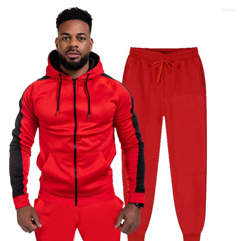 Men's Tracksuits Autumn And Winter Men's Casual Sports Suit Striped Color Matching Fashion Personality -3LX, Black
Men's Tracksuits Autumn And Winter Men's Casual Sports Suit Striped Color Matching Fashion Personality -3LX, Black