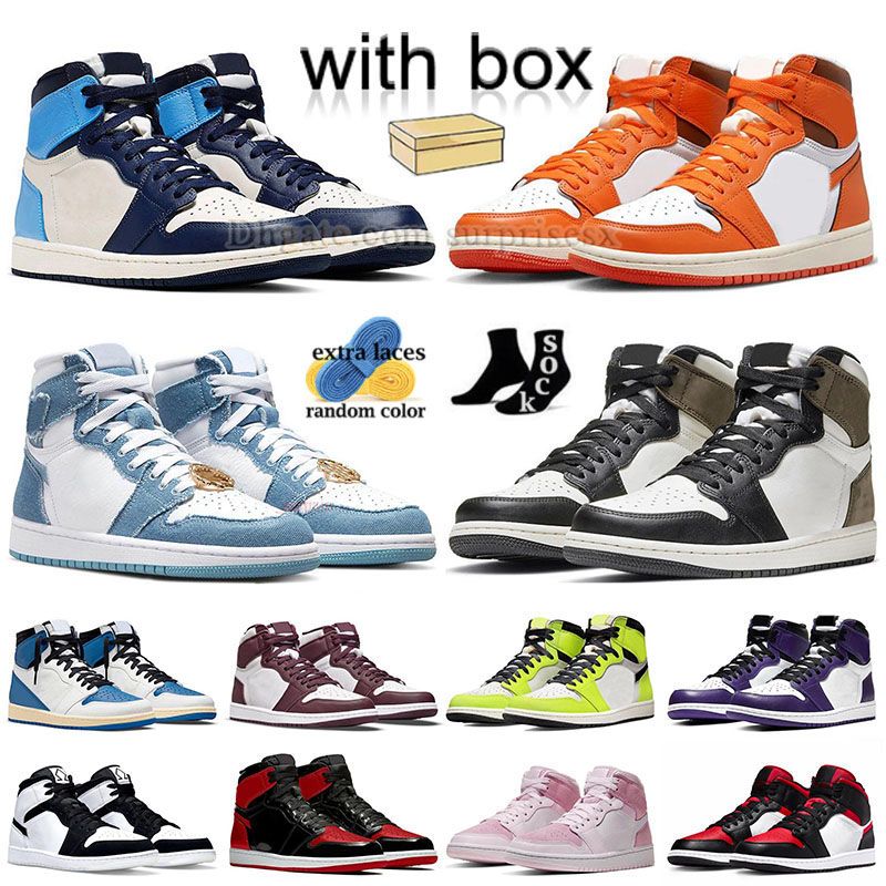 jumpman 1 obsidian 1s basketball shoes designer sneakers starfish j1 j1s denim royal blue dark mocha light smoke grey digital pink brotherhood patent bred bred shoe, A47 36-46 court purple
jumpman 1 obsidian 1s basketball shoes designer sneakers starfish j1 j1s denim royal blue dark mocha light smoke grey digital pink brotherhood patent bred bred shoe, A47 36-46 court purple