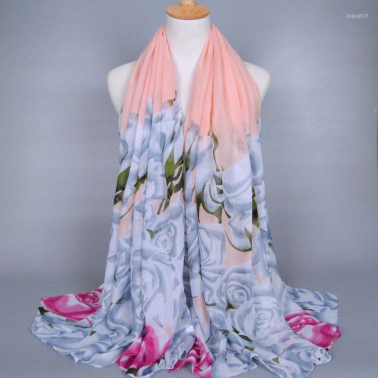 Scarves Colourful Ladies Wrap Classic High Quality Flowers Scarves/scarf 6 Color Fashion Cotton Shawls Muslim Hijab Solid
Scarves Colourful Ladies Wrap Classic High Quality Flowers Scarves/scarf 6 Color Fashion Cotton Shawls Muslim Hijab Solid