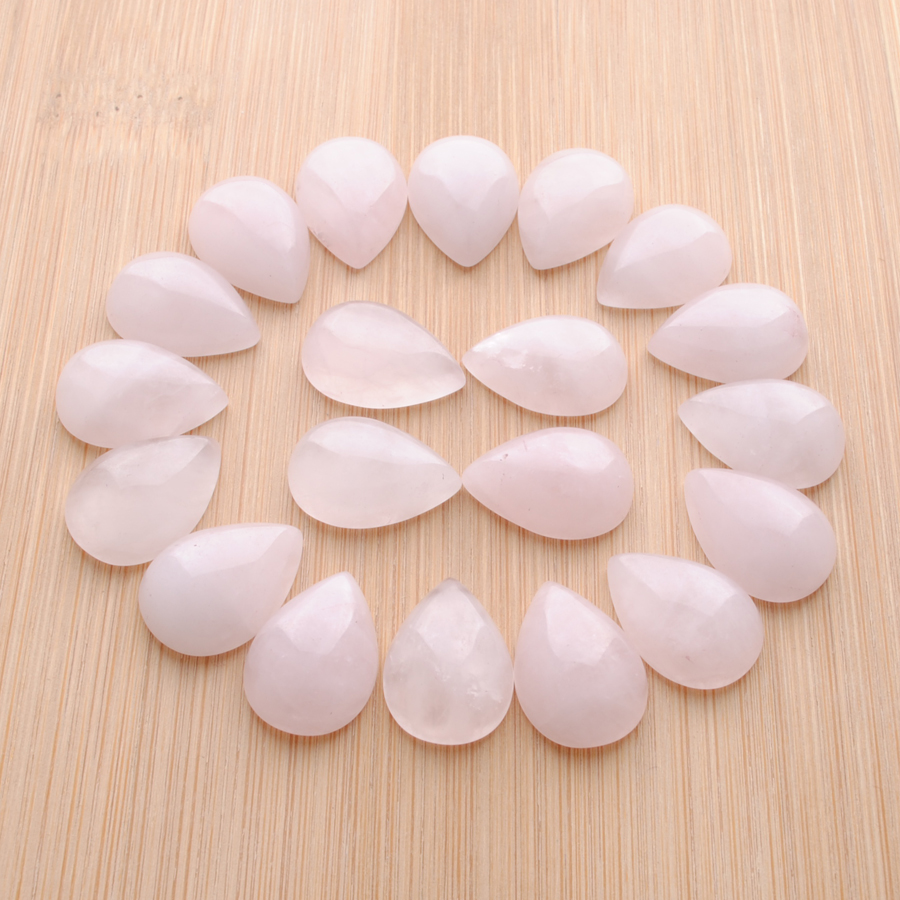Natural Rose Quartz Gemstones Teardrop 13x18mm Cabochon No Hole Loose Beads for DIY Jewelry Making Earrings Bracelets Necklace Rings Accessories U3039
Natural Rose Quartz Gemstones Teardrop 13x18mm Cabochon No Hole Loose Beads for DIY Jewelry Making Earrings Bracelets Necklace Rings Accessories U3039
