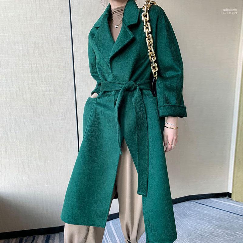 Women' Wool Women' & Blends Winter 2022 Double Faced Overcoat Long Over Knee Loose And Versatile Tweed Jacket Korean Version, Black
Women' Wool Women' & Blends Winter 2022 Double Faced Overcoat Long Over Knee Loose And Versatile Tweed Jacket Korean Version, Black
