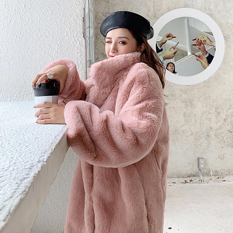 Women's Fur High End Faux Coat Women European Fashion Long Knee Length Thick Winter Warm Cardigan Stand Collar Elegant Lady, White
Women's Fur High End Faux Coat Women European Fashion Long Knee Length Thick Winter Warm Cardigan Stand Collar Elegant Lady, White