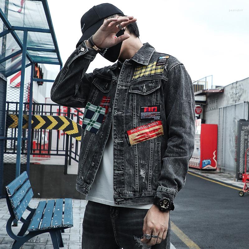 Men's Jackets Wholesale 2022 Fashion Denim Jacket Male Student Trendy Handsome Clothes Teen Boys Patchwork Korean Men's, Black
Men's Jackets Wholesale 2022 Fashion Denim Jacket Male Student Trendy Handsome Clothes Teen Boys Patchwork Korean Men's, Black