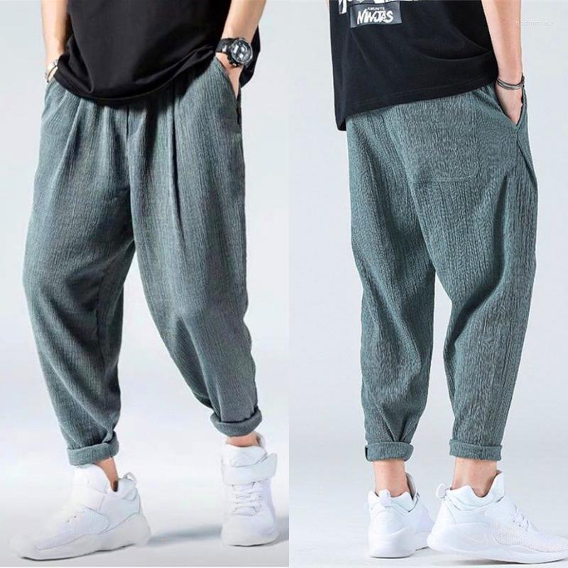 Men's Pants Ice Silk Men's Summer Thin Section Trend Wild Loose Casual Sport Quick-drying Harlan Nine-point Big Size, Black pants
Men's Pants Ice Silk Men's Summer Thin Section Trend Wild Loose Casual Sport Quick-drying Harlan Nine-point Big Size, Black pants