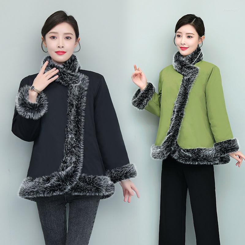 Women' Fur 2022 Chinese Style Autumn And Winter Coat Plus Size Imitation Women Fashion Warm Elegant Trendy, Black
Women' Fur 2022 Chinese Style Autumn And Winter Coat Plus Size Imitation Women Fashion Warm Elegant Trendy, Black