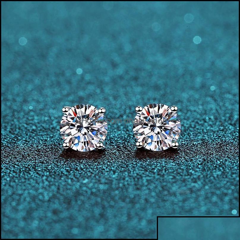 Stud Stud Earrings Jewelry 925 Classic Sier F Color Moissanite Vvs Fine Diamond Earring With Certificate For Women Gift Drop Deliver Otfzt
Stud Stud Earrings Jewelry 925 Classic Sier F Color Moissanite Vvs Fine Diamond Earring With Certificate For Women Gift Drop Deliver Otfzt