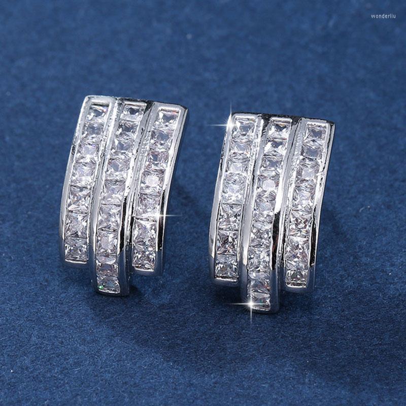 Dangle Earrings 925 Silver Fashion Exaggerated Geometric Strip Full Diamond Korean Temperament All-match Long For Women's Jewelry Gift
Dangle Earrings 925 Silver Fashion Exaggerated Geometric Strip Full Diamond Korean Temperament All-match Long For Women's Jewelry Gift