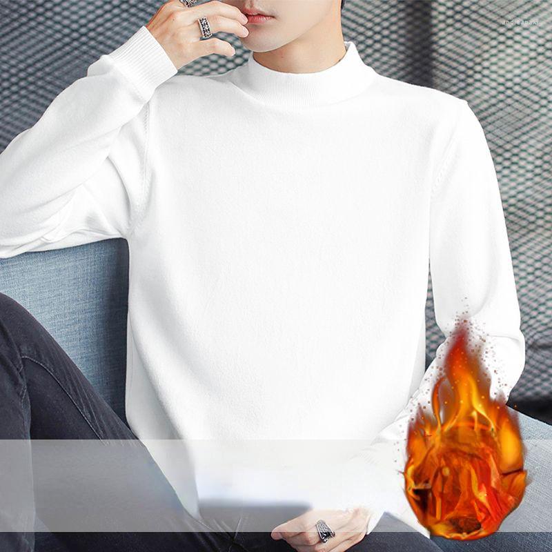 Men's Sweaters Men Autumn Winter Solid Color Thick Knit Sweater Long Sleeve Turtleneck Pullover Male Warm Pull Homme Knitwear -4XL E609
Men's Sweaters Men Autumn Winter Solid Color Thick Knit Sweater Long Sleeve Turtleneck Pullover Male Warm Pull Homme Knitwear -4XL E609