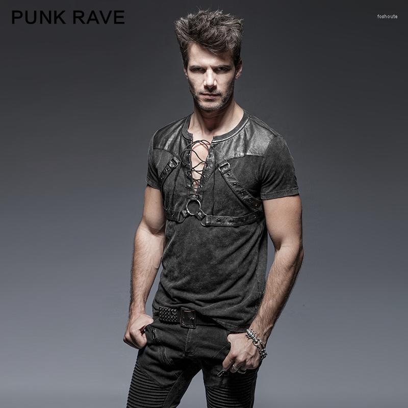 Men' T Shirts PUNK RAVE Mens T-shirt Steampunk Streetwear Gothic Heavy Metal V-neck Short Sleeve Summer Personality Shirt, Black
Men' T Shirts PUNK RAVE Mens T-shirt Steampunk Streetwear Gothic Heavy Metal V-neck Short Sleeve Summer Personality Shirt, Black