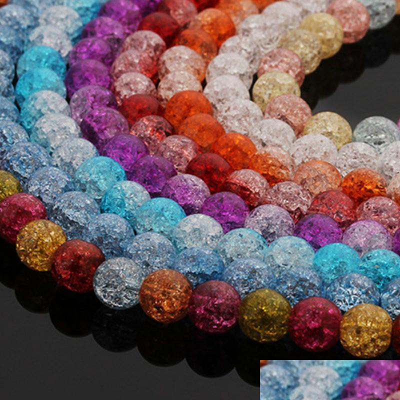 Other 6 8 10 12 Mm Natural Stone Beads White Snow Cracked Quartz Crystal Spacer For Diy Jewelry Making 40Cm/Strand Drop Delivery 202 Dh4Oc
Other 6 8 10 12 Mm Natural Stone Beads White Snow Cracked Quartz Crystal Spacer For Diy Jewelry Making 40Cm/Strand Drop Delivery 202 Dh4Oc