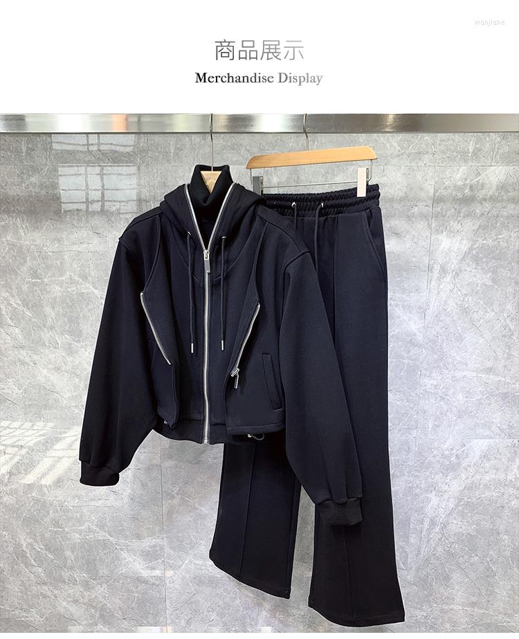 Men' Tracksuits Ad0119 Fashion Men' Sets 2022 Runway Luxury European Design Party Style Clothing, Black
Men' Tracksuits Ad0119 Fashion Men' Sets 2022 Runway Luxury European Design Party Style Clothing, Black
