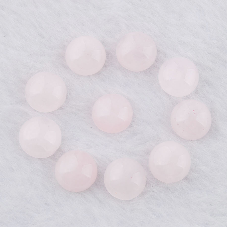 Natural Loose Gemstones Jewelry Rose Quartzs Round Flat Back Cabochons Fit 12mm Cameo Base Button Beads U3262
Natural Loose Gemstones Jewelry Rose Quartzs Round Flat Back Cabochons Fit 12mm Cameo Base Button Beads U3262