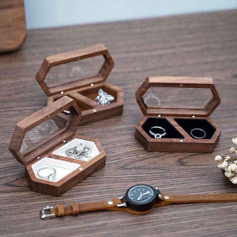 Jewelry Pouches Engagement Gifts Case Walnut Wooden Large Capacity Display Box Storage Holder Ring
Jewelry Pouches Engagement Gifts Case Walnut Wooden Large Capacity Display Box Storage Holder Ring