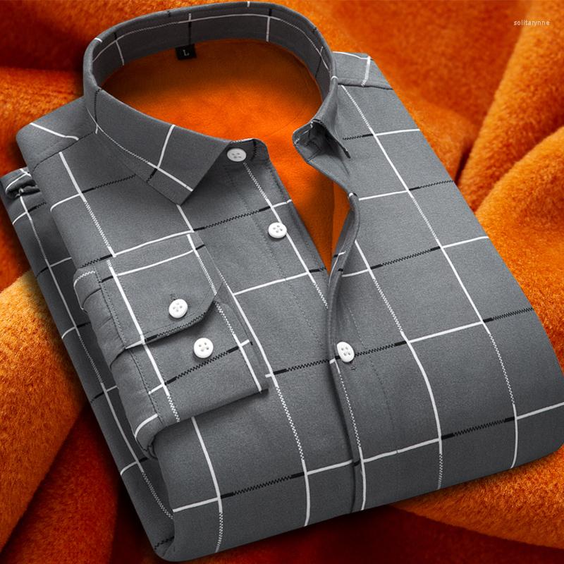 Men' Dress Shirts Plaid Stripe Men Thickening Warm Shirt Long Sleeve Winter Casual 5XL, Picture shown
Men' Dress Shirts Plaid Stripe Men Thickening Warm Shirt Long Sleeve Winter Casual 5XL, Picture shown