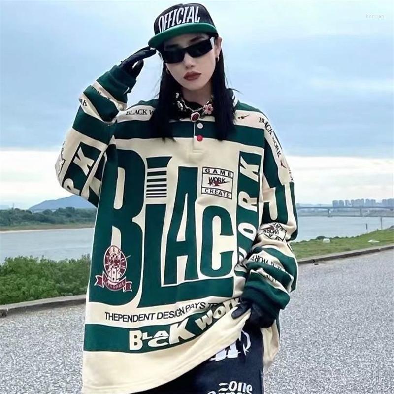 Men's T Shirts Unisex Street Hip Hop West Rap High American Long Sleeve T-Shirt Loose Lapel Trendy Retro Pullover, (thin) 01
Men's T Shirts Unisex Street Hip Hop West Rap High American Long Sleeve T-Shirt Loose Lapel Trendy Retro Pullover, (thin) 01
