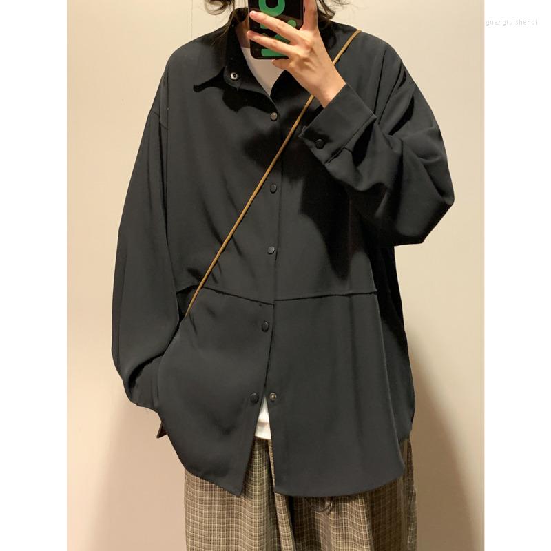 Men's Casual Shirts Autumn Apricot/Black Long Sleeve Men Fashion Society Mens Dress Korean Loose Oversized -2XL
Men's Casual Shirts Autumn Apricot/Black Long Sleeve Men Fashion Society Mens Dress Korean Loose Oversized -2XL