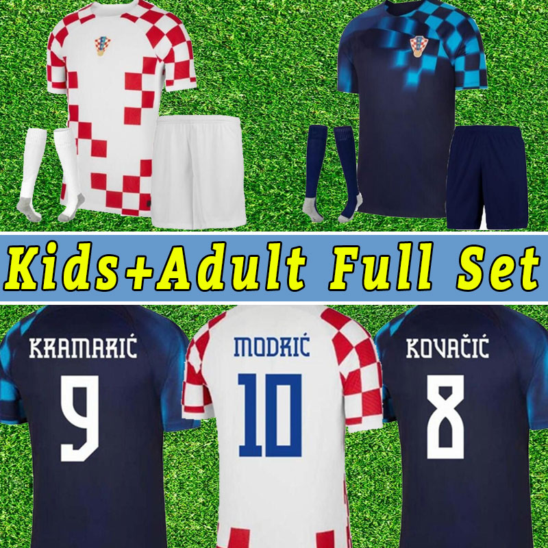 2022 Croacia soccer jerseys MANDZUKIC MODRIC PERISIC KALINIC football shirt 22 23 Croazia RAKITIC CrOaTiA KOVACIC uniform full set kids child adult men shorts, Home
2022 Croacia soccer jerseys MANDZUKIC MODRIC PERISIC KALINIC football shirt 22 23 Croazia RAKITIC CrOaTiA KOVACIC uniform full set kids child adult men shorts, Home