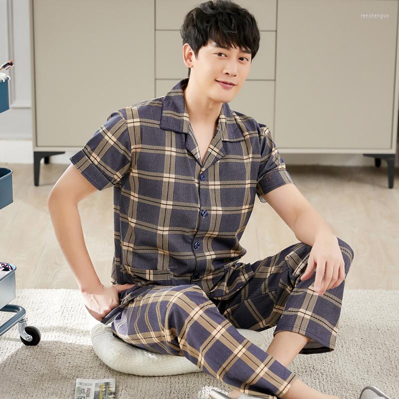 Men's Sleepwear Size Home Pajamas Male Pants Cotton Fashion Knited Sleeve Long Lounge Sleep Summer Short -4XL Men Clothing Pyjamas, Rlm548
Men's Sleepwear Size Home Pajamas Male Pants Cotton Fashion Knited Sleeve Long Lounge Sleep Summer Short -4XL Men Clothing Pyjamas, Rlm548