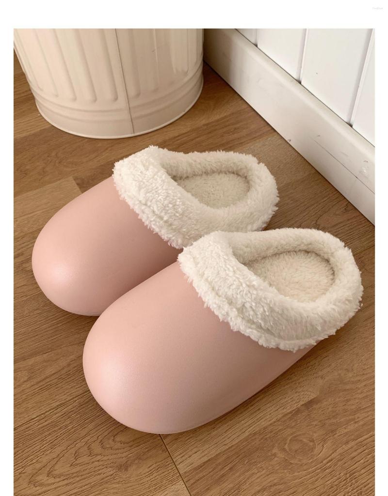Slippers Simple Waterproof House For Women Winter Indoor Home Warm Plush Confinement Shoes Solid Color Slipper, Pink
Slippers Simple Waterproof House For Women Winter Indoor Home Warm Plush Confinement Shoes Solid Color Slipper, Pink