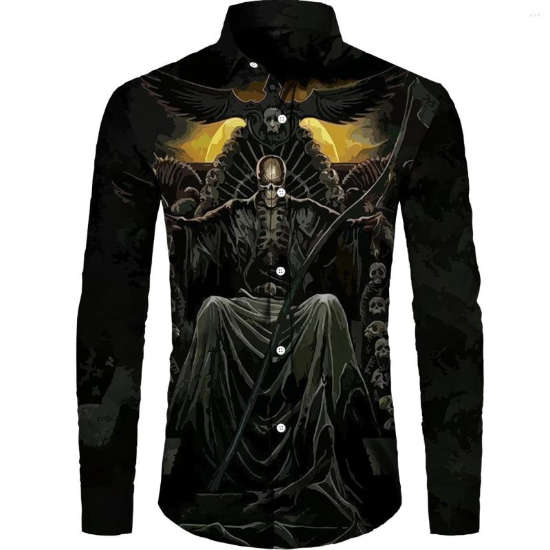Men' Casual Shirts Vintage Skull 3D Printed Shirt Men' Spring Fall Single Breasted Hip Hop Tops Horror Evil Blouses Harajuku Oversized, Full sleeve-12
Men' Casual Shirts Vintage Skull 3D Printed Shirt Men' Spring Fall Single Breasted Hip Hop Tops Horror Evil Blouses Harajuku Oversized, Full sleeve-12