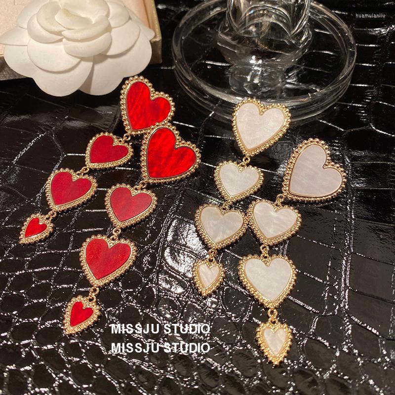 Dangle Earrings Heart Drop For Women Solid 925 Shell Ear Clip Luxury Elegant Accessories Fine Jewelry
Dangle Earrings Heart Drop For Women Solid 925 Shell Ear Clip Luxury Elegant Accessories Fine Jewelry