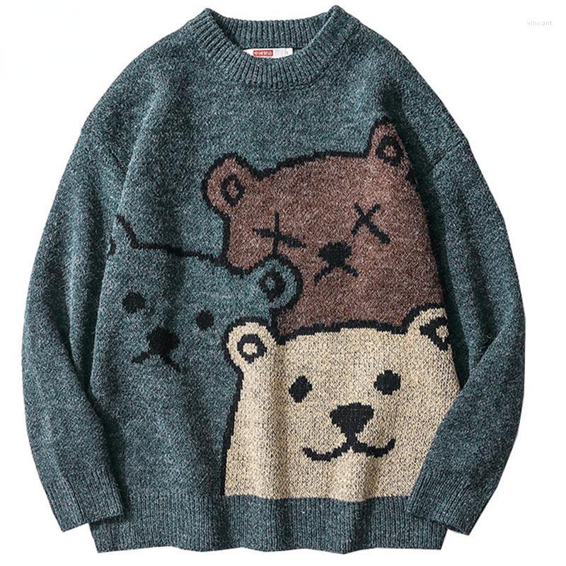 Men's Sweaters Men Women Sweater Cute Bear Knitted Pullover Harajuku O-Neck Soft Casual College Style Streetwear Spring, Black
Men's Sweaters Men Women Sweater Cute Bear Knitted Pullover Harajuku O-Neck Soft Casual College Style Streetwear Spring, Black