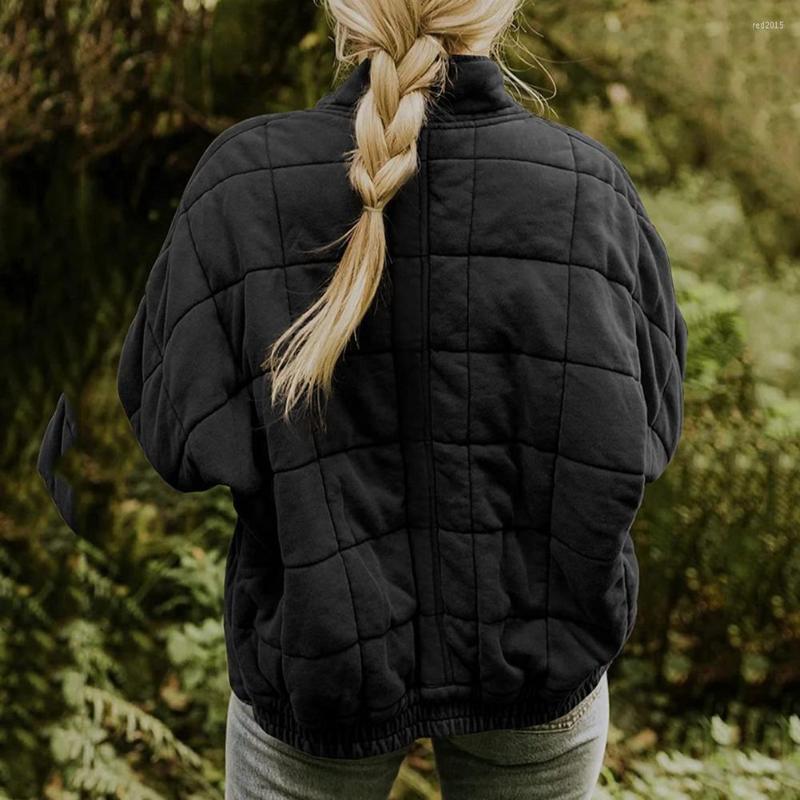Women' Jackets Stylish Lady Coat Zipper Long Sleeves Keep Warm Firm Stitching Autumn, Black
Women' Jackets Stylish Lady Coat Zipper Long Sleeves Keep Warm Firm Stitching Autumn, Black