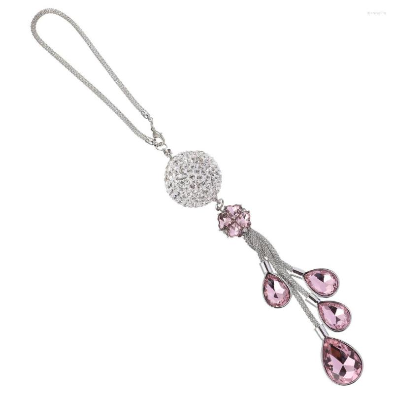 Interior Decorations Car Rearview Mirror Crystal Pendant Diamond-encrusted Hanging Ornament
Interior Decorations Car Rearview Mirror Crystal Pendant Diamond-encrusted Hanging Ornament