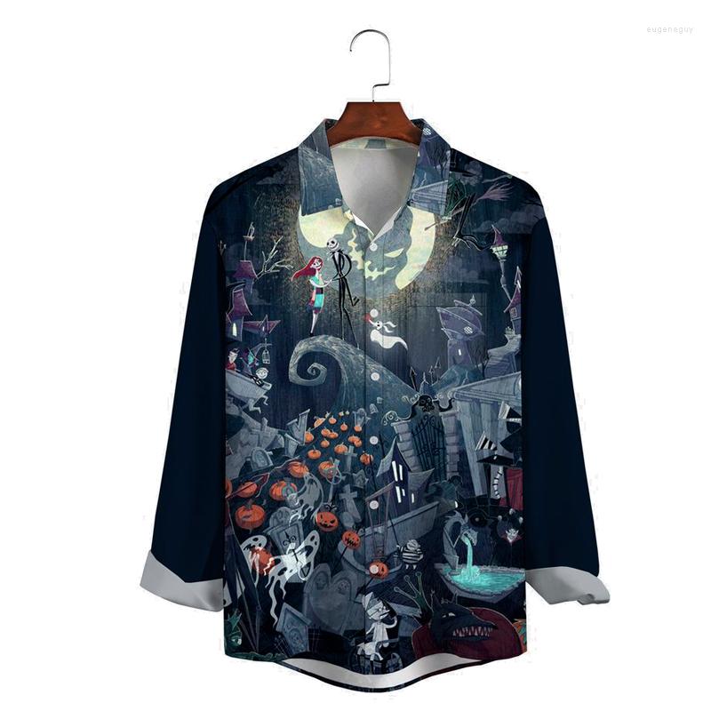 Men' Casual Shirts Men' Halloween Print Anti-Wrinkle Moisture Wicking Fabric Fashion Hawaiian Lapel Long Sleeve, Sky blue
Men' Casual Shirts Men' Halloween Print Anti-Wrinkle Moisture Wicking Fabric Fashion Hawaiian Lapel Long Sleeve, Sky blue
