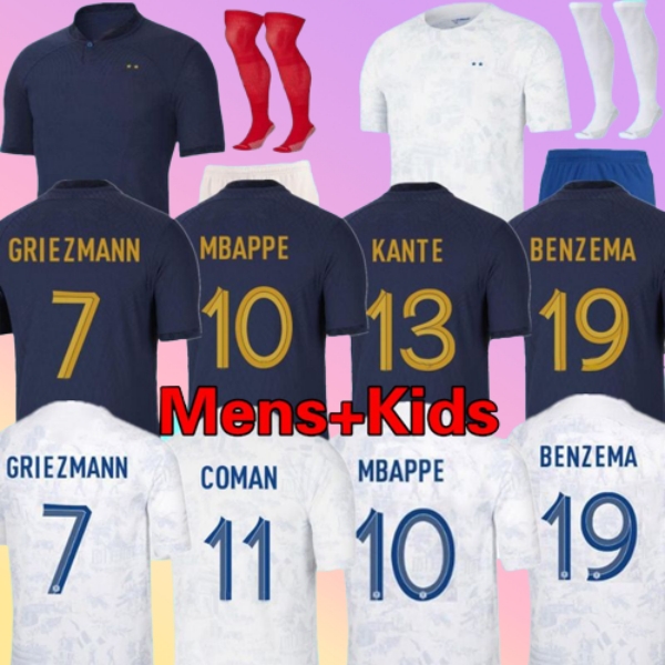 Maillot foot France soccer jersey Fans Tees 2022 BENZEMA MBAPPE 22 23 World cup GRIEZMANN KANTE football shirt t polo training uniforms 2023, Bag
Maillot foot France soccer jersey Fans Tees 2022 BENZEMA MBAPPE 22 23 World cup GRIEZMANN KANTE football shirt t polo training uniforms 2023, Bag