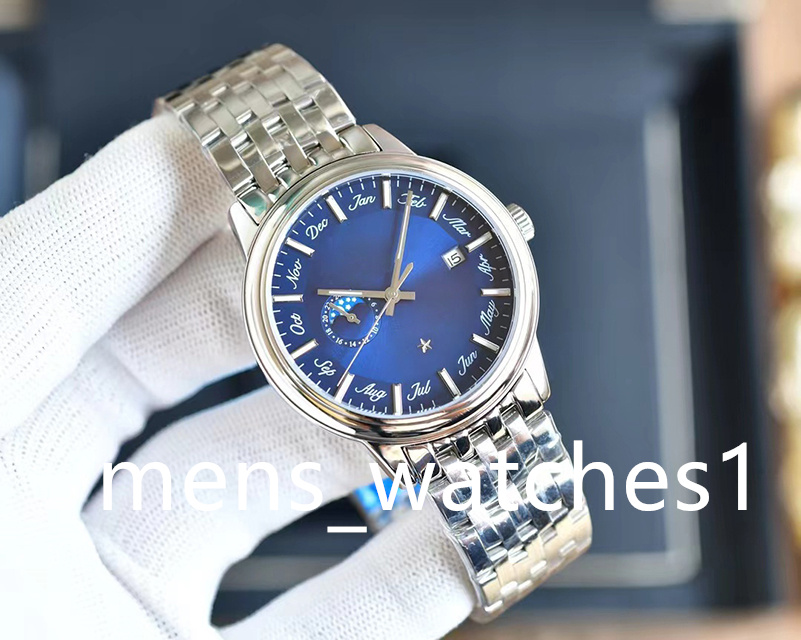 New men's luxury watch three needle half moon 8217 fully automatic mechanical movement 316 fine steel high-grade sapphire mirror 40mm, Sapphire crystal
New men's luxury watch three needle half moon 8217 fully automatic mechanical movement 316 fine steel high-grade sapphire mirror 40mm, Sapphire crystal