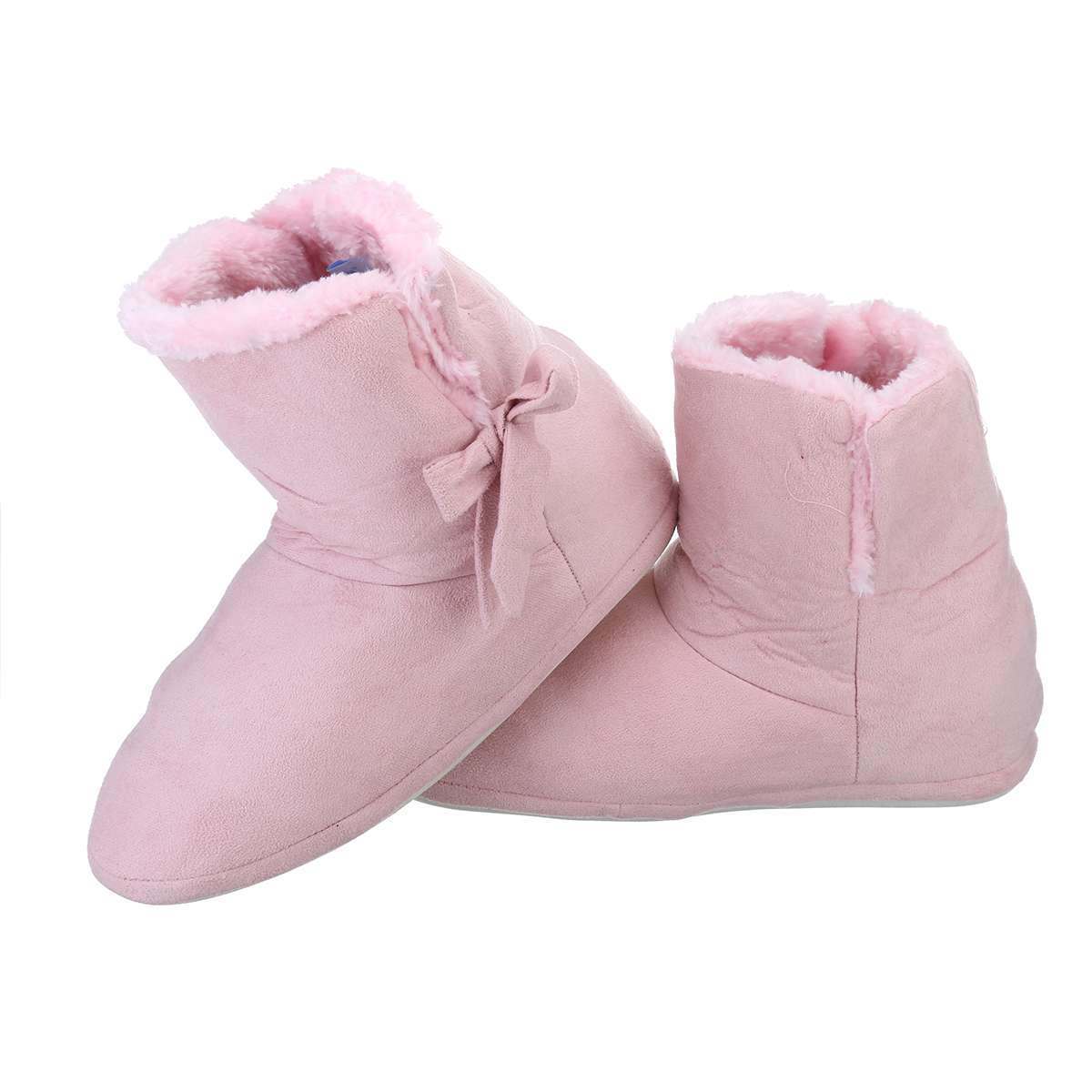 New Electrically Heated Shoes Winter Warm Snow Boots Comfortable Plush Foot Warmer Washable USB Charging Heating 221102