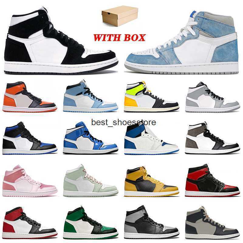 With Box Jumpman 1 Basketball Shoes 1s Mens Women Twist Hyper Royal Shattered Backboard University Blue Mid Light Smoke Grey Dark Mocha, B32 volt gold 36-46
With Box Jumpman 1 Basketball Shoes 1s Mens Women Twist Hyper Royal Shattered Backboard University Blue Mid Light Smoke Grey Dark Mocha, B32 volt gold 36-46