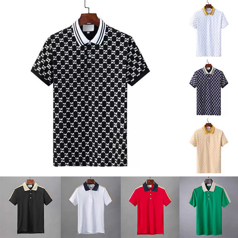 2022 Mens High Quality Polos Shirts For Man fashion focus Embroidery Garter Snakes Little Bees Printing pattern Clothes Cottom Clothing Tees, Customize
2022 Mens High Quality Polos Shirts For Man fashion focus Embroidery Garter Snakes Little Bees Printing pattern Clothes Cottom Clothing Tees, Customize