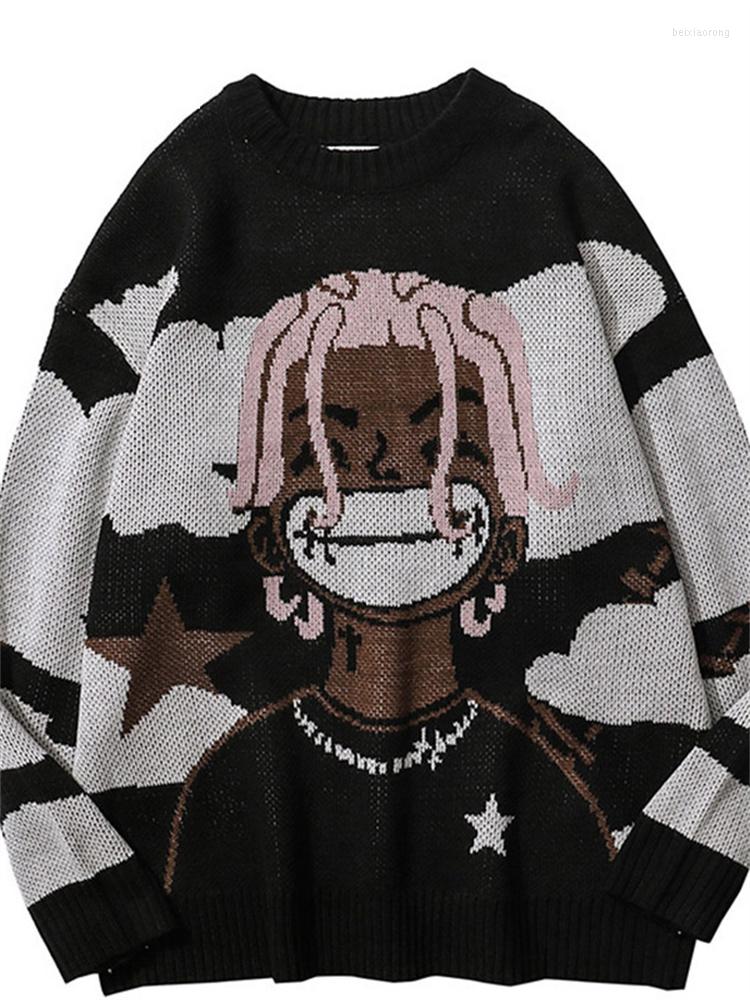 Men's Sweaters 2022 Harajuku Vintage Cartoon Anime Knitted Sweater Gothic Winter Women's Rock Hip Hop Rap Pullover Women Jumper Y2K, Mint
Men's Sweaters 2022 Harajuku Vintage Cartoon Anime Knitted Sweater Gothic Winter Women's Rock Hip Hop Rap Pullover Women Jumper Y2K, Mint