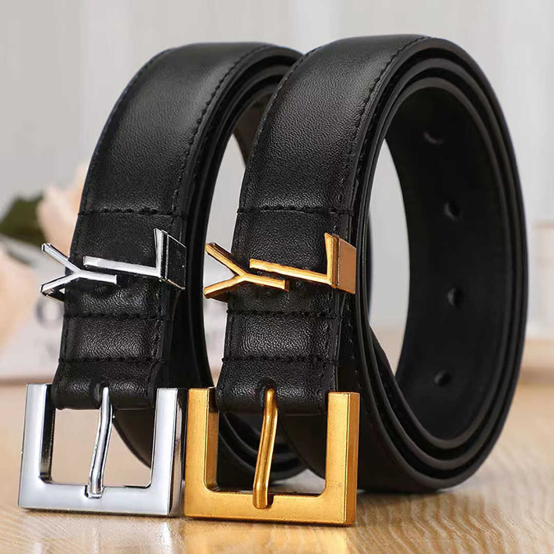 Luxurys Deingers Trend Letter Belt Leisure Fashion all-match Jeans with Woman and man Retro Decoration Pin Buckle Belts Accessories 3.0 Width