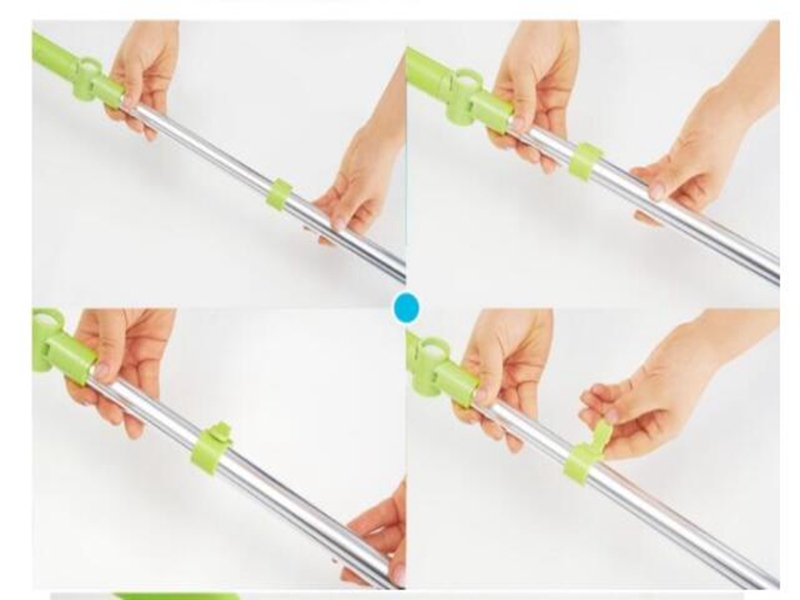 Telescopic High-rise Cleaning Glass Sponge Mop Multi Cleaner Brush Washing Windows Dust Brush Cleaning Steel Plastic Handle Gift